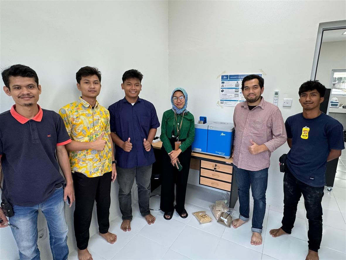 NIR and Polarimeter installation at Pakan Sehat Unggul